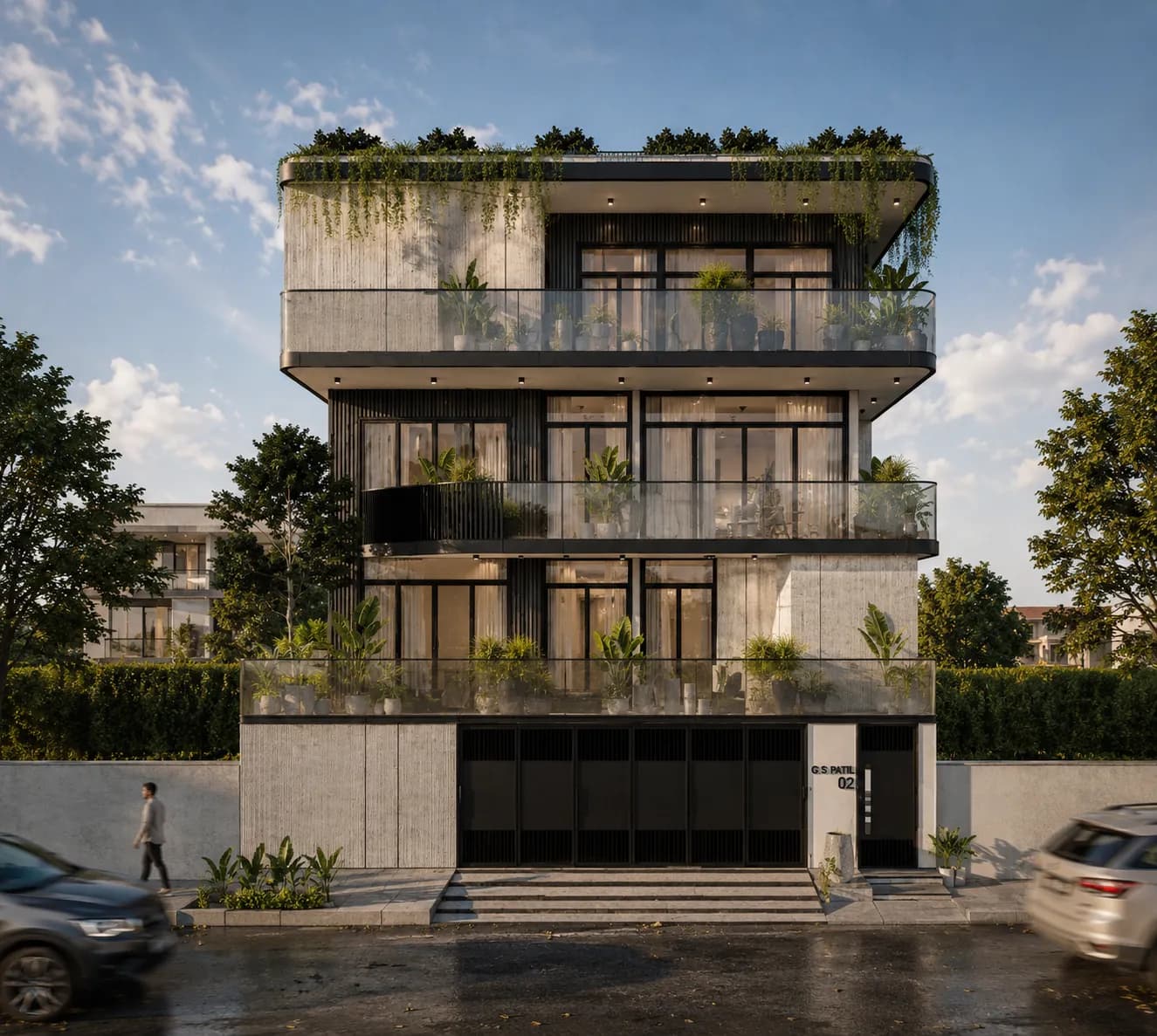 Aurelia residence exterior render